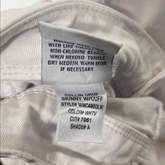 Hudson Collin Crop Skinny W/Cuff Jeans - Picture 9 of 11